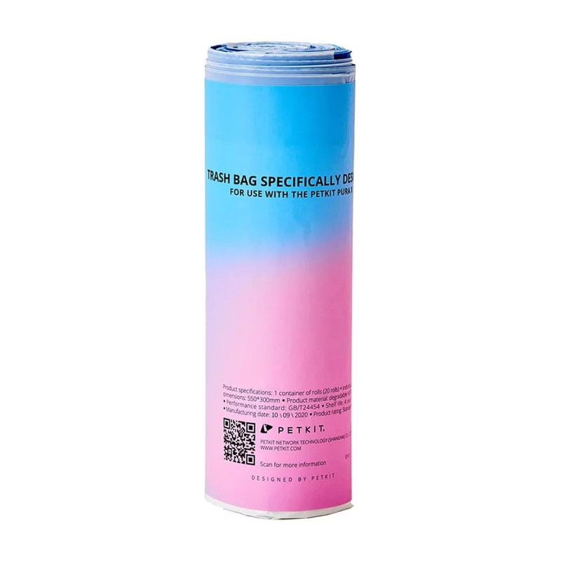 Petkit Pura Max Trash Bag One Roll - 20Pcs  - أكسسوارات حيوانات أليفة